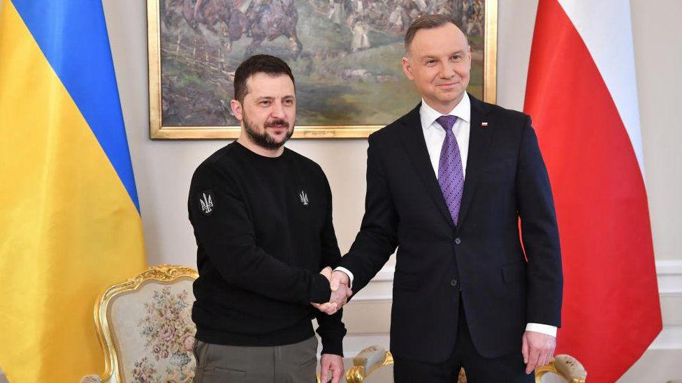 ვოლოდიმირ ზელენსკიმ და ანჯეი დუდამ ტელეფონით ისაუბრეს