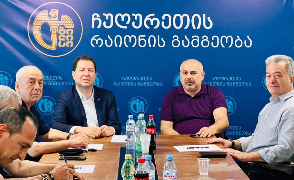 დავით ფაცაცია ჩუღურეთის რაიონში მცხოვრებ აფხაზეთიდან დევნილ მოსახლეობას შეხვდა