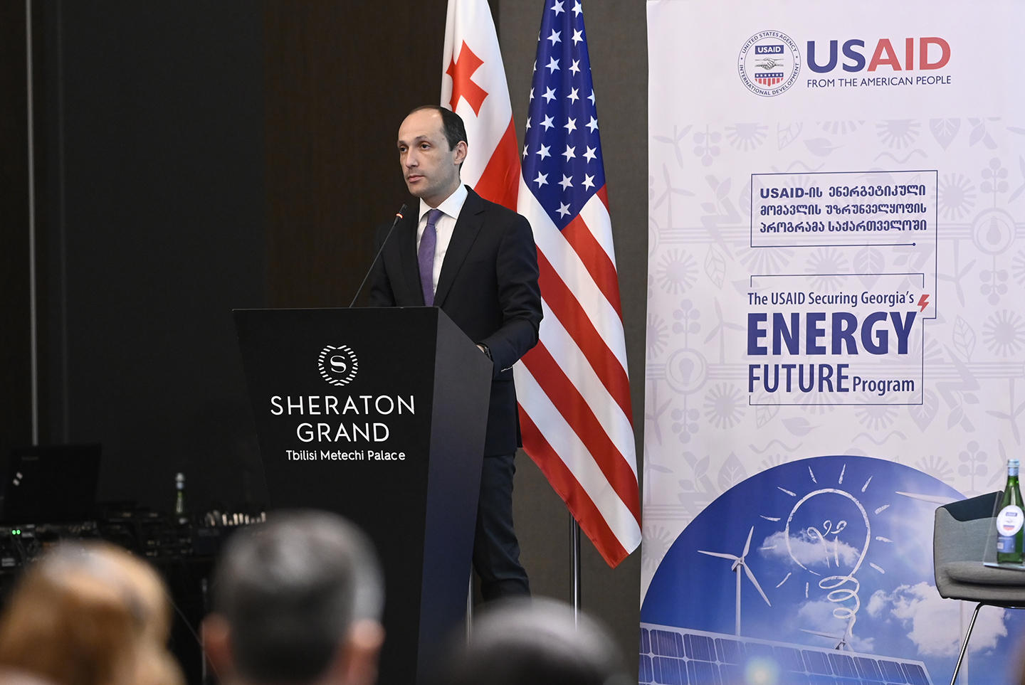 ლევან დავითაშვილი - საქართველოს განახლებადი ენერგიის წყაროებიდან ენერგეტიკის განვითარების და მისი სწორად ათვისება-გამოყენების განსაკუთრებული პოტენციალი აქვს