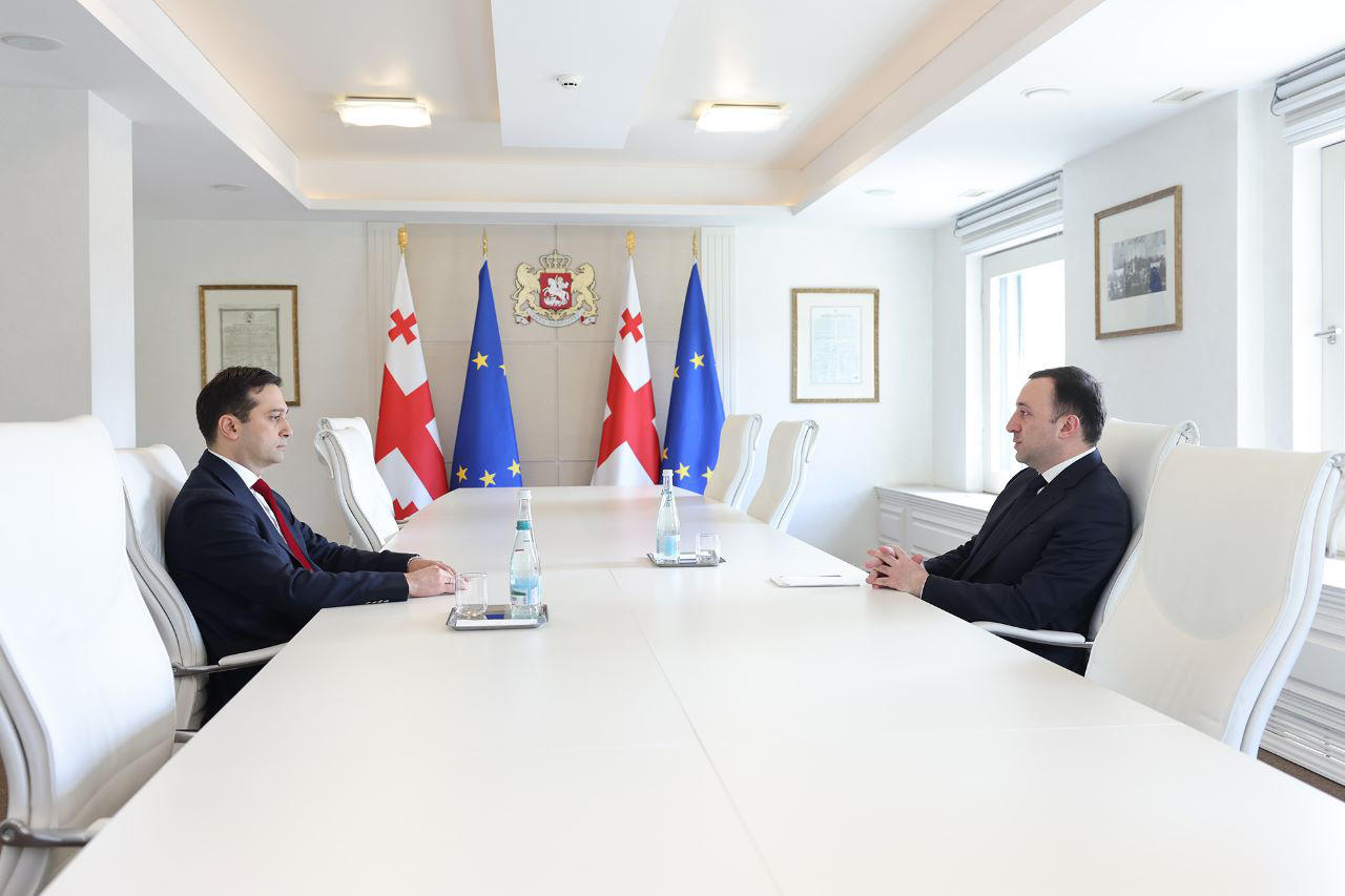 ირაკლი ღარიბაშვილი საქართველოს სახალხო დამცველს შეხვდა