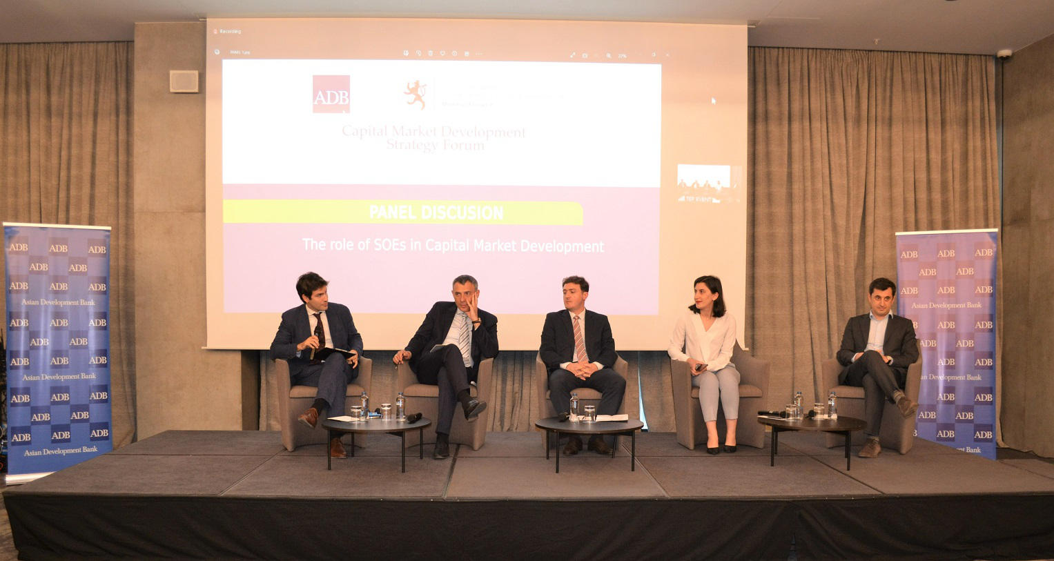 საქართველოს მთავრობამ აზიის განვითარების ბანკის მიერ მხარდაჭერილი კაპიტალის ბაზრის განვითარების სტრატეგია წარადგინა