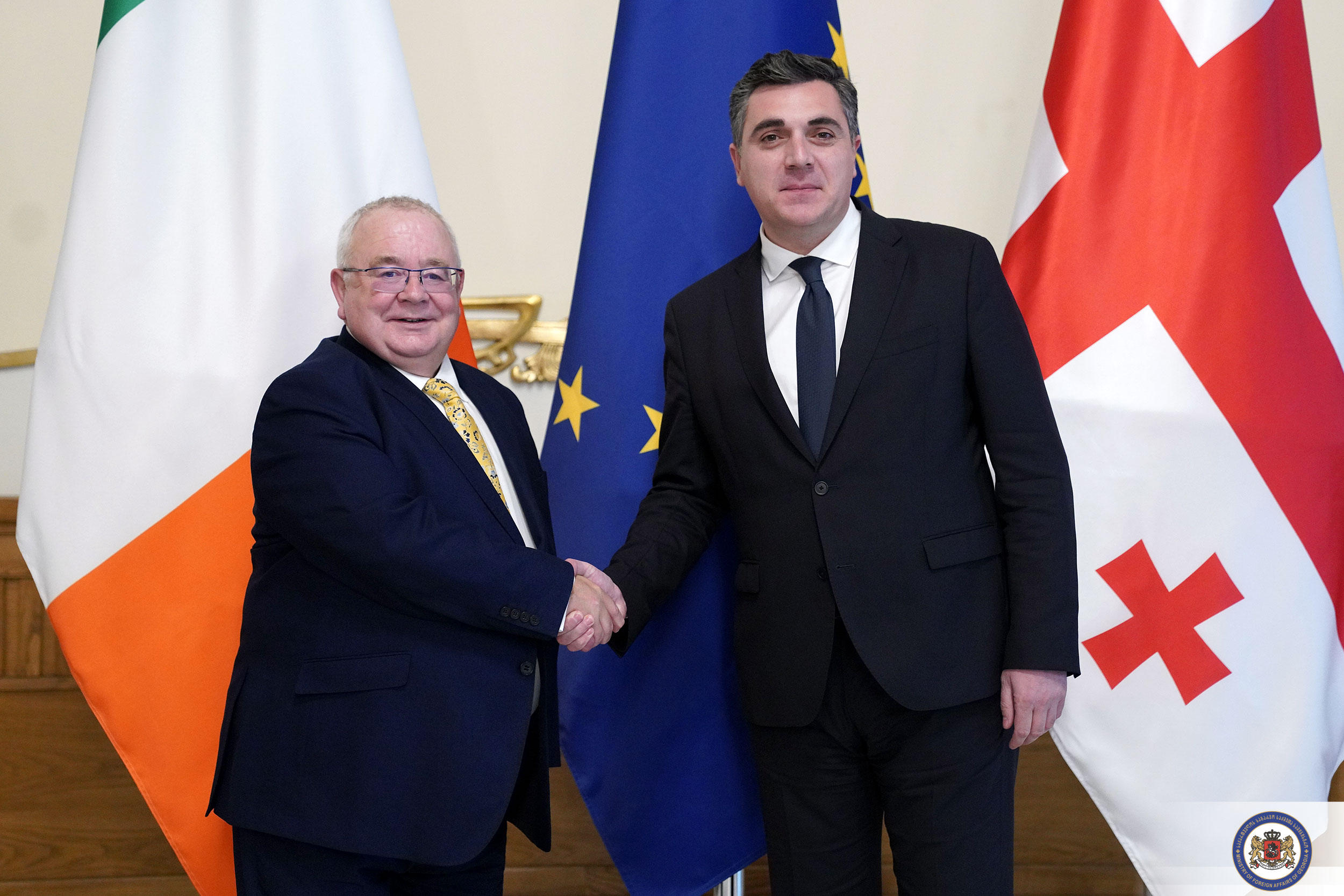 ილია დარჩიაშვილი შონ ო'ფარელს შეხვდა