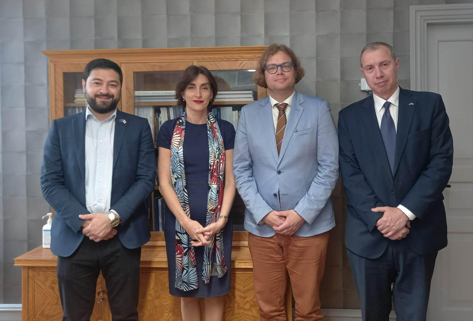 მაკა ბოჭორიშვილი და ლევან ქარუმიძე ესტონეთში აღმასრულებელი სტრუქტურების წარმომადგენლებს შეხვდნენ