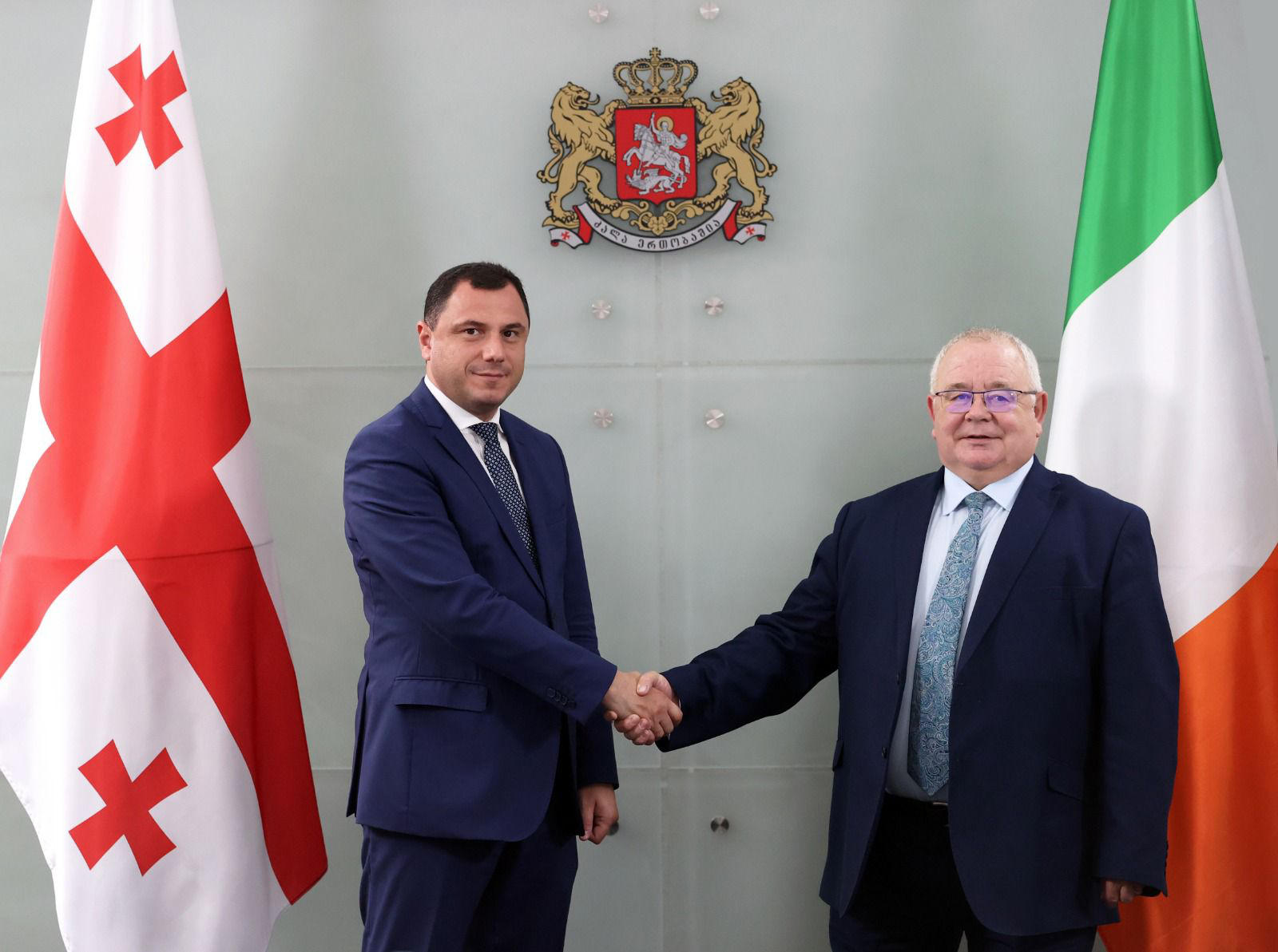 გიორგი ამილახვარმა ირლანდიის პარლამენტის ქვედა პალატის თავმჯდომარეს უმასპინძლა