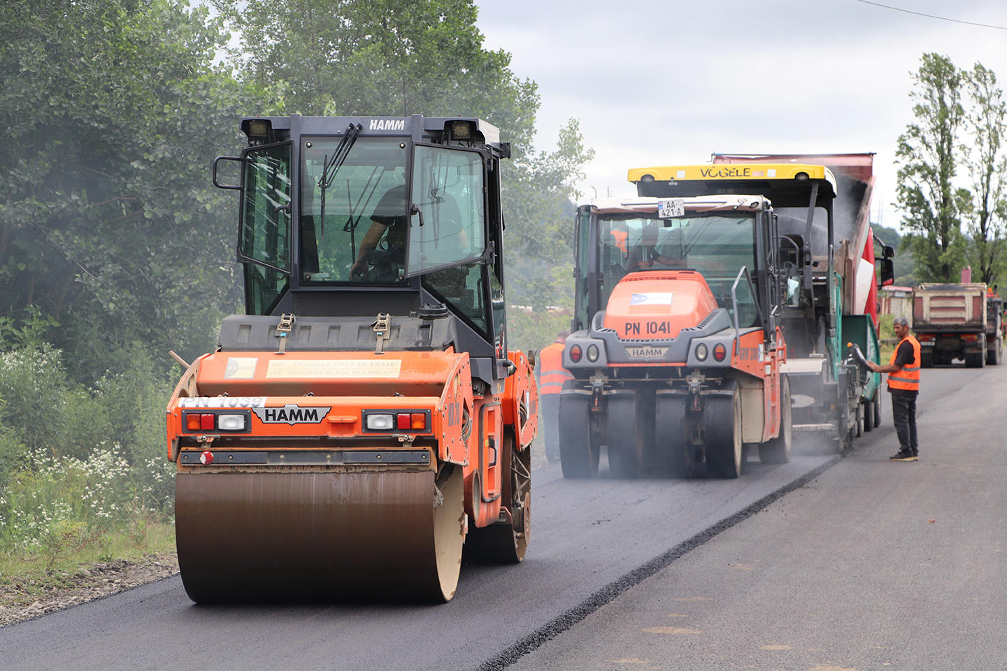 სუფსა-წყალწმინდის შემოვლითი გზის რეაბილიტაცია დასრულების ეტაპზეა