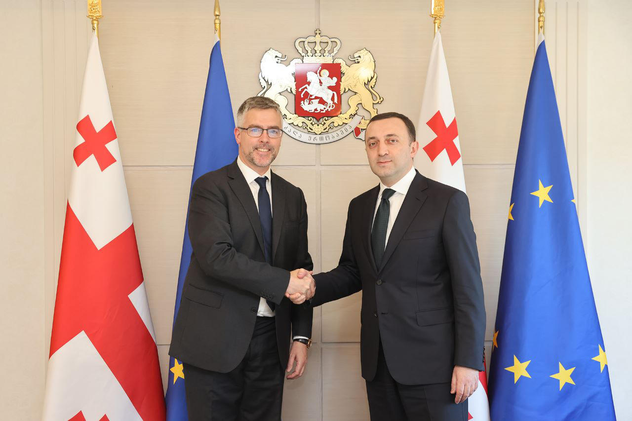 პრემიერ-მინისტრმა ირაკლი ღარიბაშვილმა შვედეთის სამეფოს ელჩთან გამოსამშვიდობებელი შეხვედრა გამართა