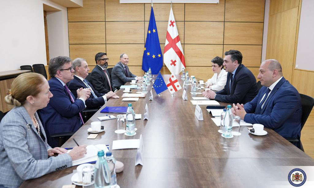 ილია დარჩიაშვილმა დევიდ ო’სალივანთან, ჯიმ ო’ბრაიენთან და კუმარ იერთან შეხვედრა გამართა