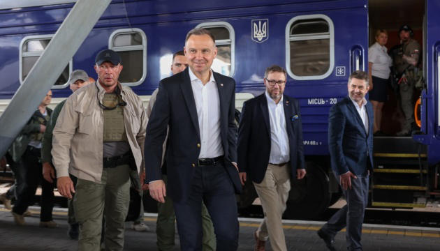 ანჯეი დუდა კიევში ჩავიდა