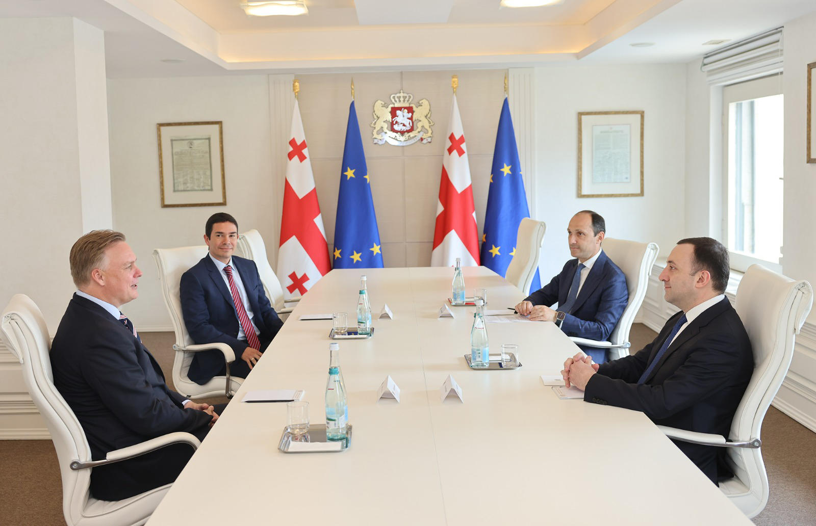 პრემიერ-მინისტრი APM Terminals-ის აღმასრულებელ დირექტორს შეხვდა