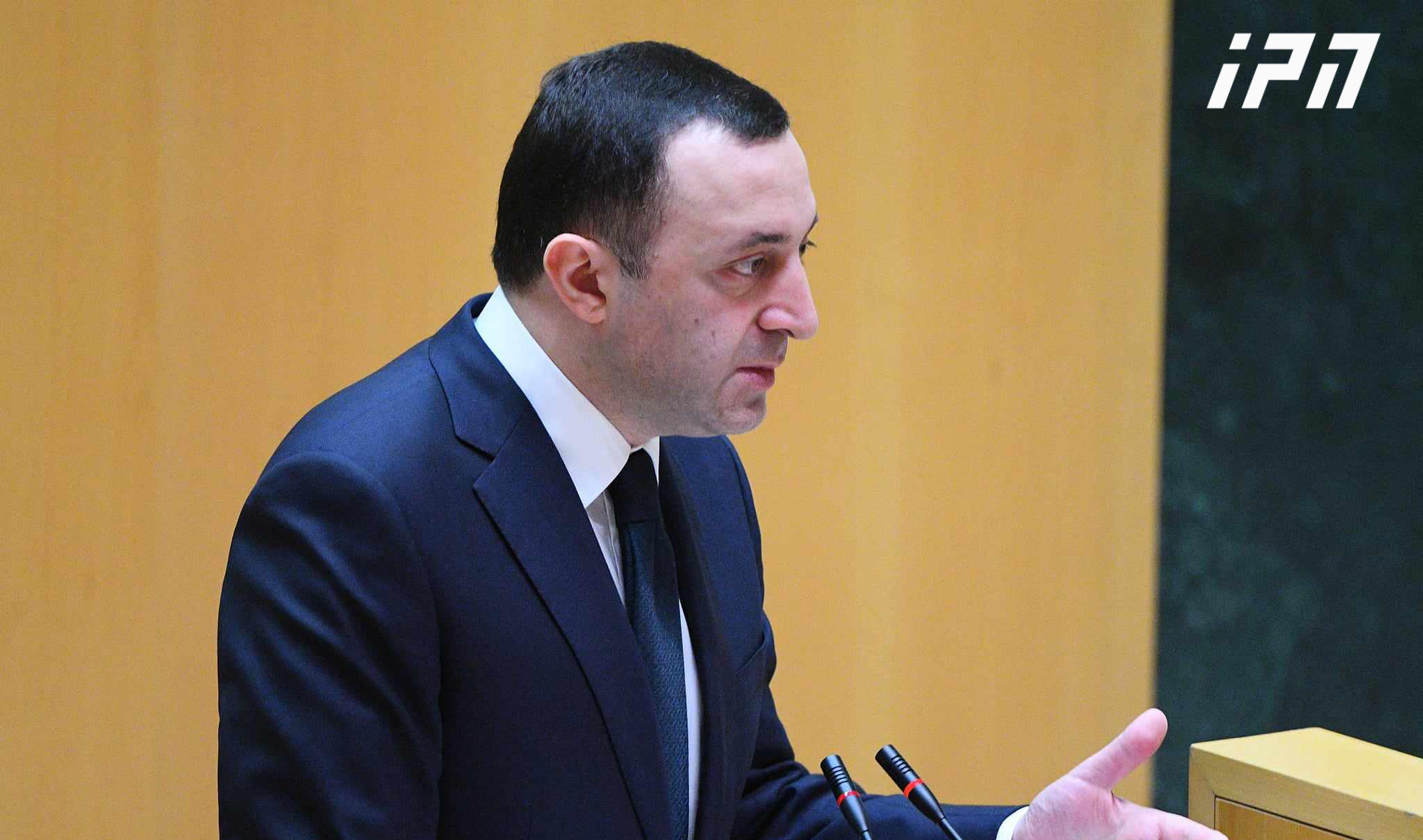 პრემიერი - თუ ვინმემ რაიმე არ გააკეთა სტატუსის მისაღებად, რეკომენდაციების შესრულებისთვის, ეს არის უპასუხისმგებლო ოპოზიცია, „ომის პარტია“ - მათ არ სურს, ქვეყანამ ჩვენი ხელისუფლების პირობებში კანდიდატის სტატუსი მიიღოს