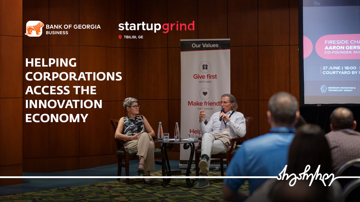 „საქართველოს ბანკმა“ და სტარტაპ გრაინდმა SVB Capital-ის თანადამფუძნებელთან, არონ გერშენბერგთან შეხვედრა გამართეს