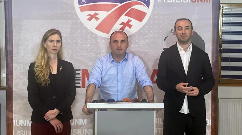 Levan Khabeishvili on the confrontation in Kaspi: The Russian party, the Putinists besieged the house, threw stones, smashed the cars of the members of the National Movement, tried to beat the citizens