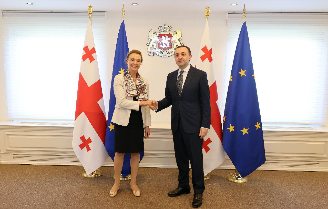 ირაკლი ღარიბაშვილი ევროპის საბჭოს გენერალურ მდივანს შეხვდა
