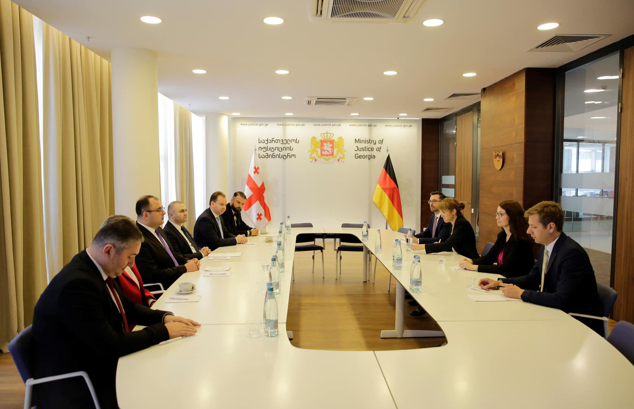 რატი ბრეგაძე - გერმანიასთან დარგობრივი თანამშრომლობა ხელს უწყობს ქართული კანონმდებლობის ევროპულ სტანდარტებთან დაახლოებას