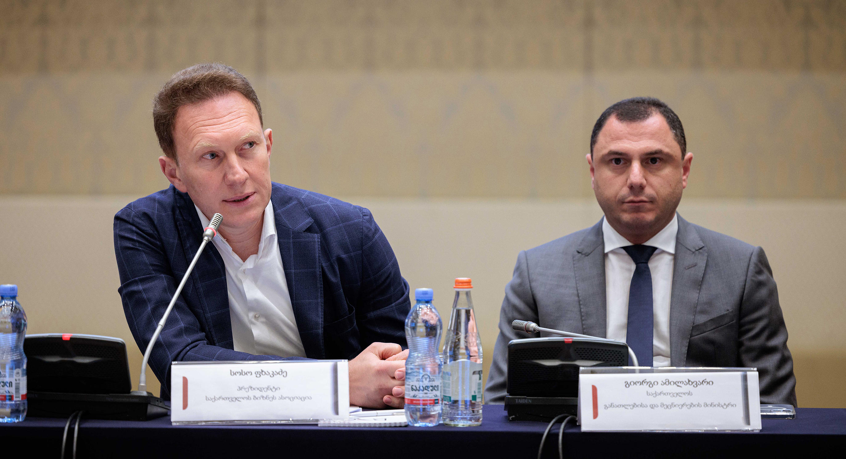 საქართველოს ბიზნესასოციაციის წევრი კომპანიების წარმომადგენლები განათლებისა და მეცნიერების მინისტრს შეხვდნენ
