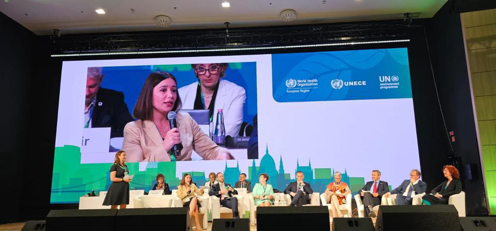 ნინო თანდილაშვილი უნგრეთში გამართულ გარემოსა და ჯანმრთელობის მინისტრთა რიგით მე-7 კონფერენციაში მონაწილეობდა