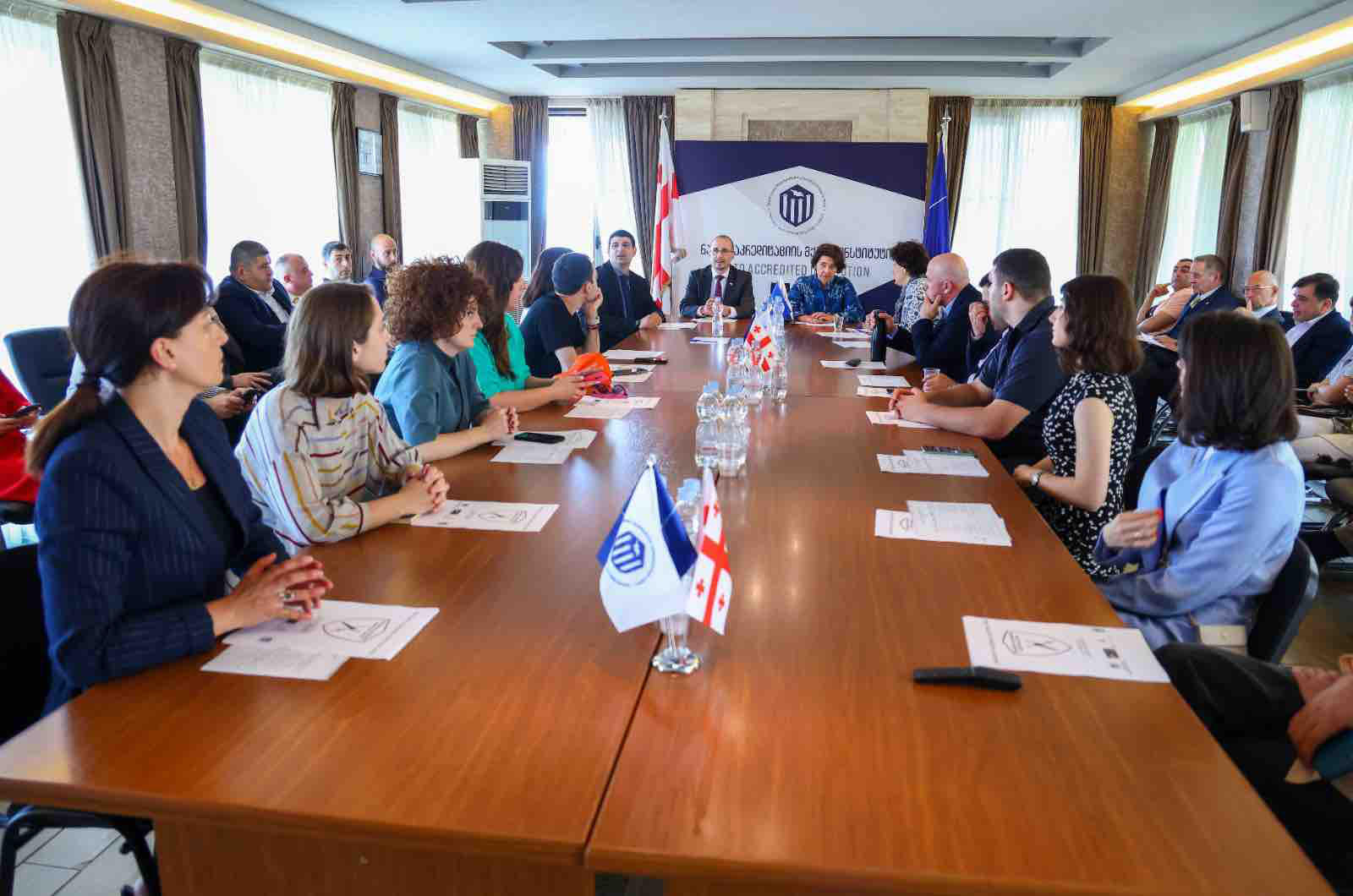თავდაცვის ინსტიტუციური აღმშენებლობის სკოლაში „ეროვნული თავდაცვის უმაღლესი კურსი“ დაიწყო