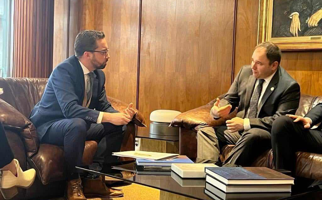 ნიკოლოზ სამხარაძე ურუგვაის საგარეო საქმეთა ვიცე-მინისტრს შეხვდა