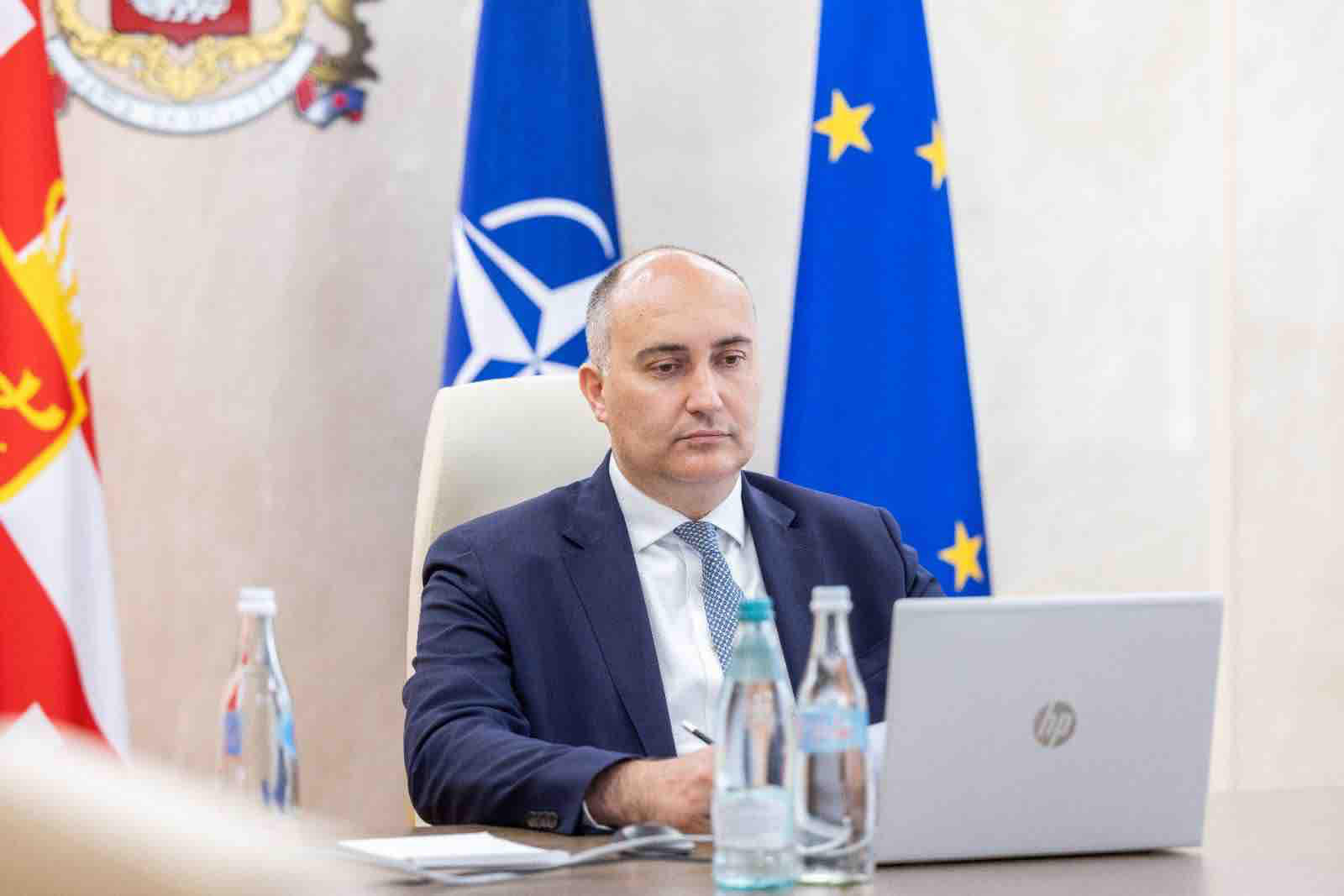 საქართველოს თავდაცვის მინისტრმა უკრაინის თავდაცვის საკონტაქტო ჯგუფის შეხვედრაში მიიღო მონაწილეობა