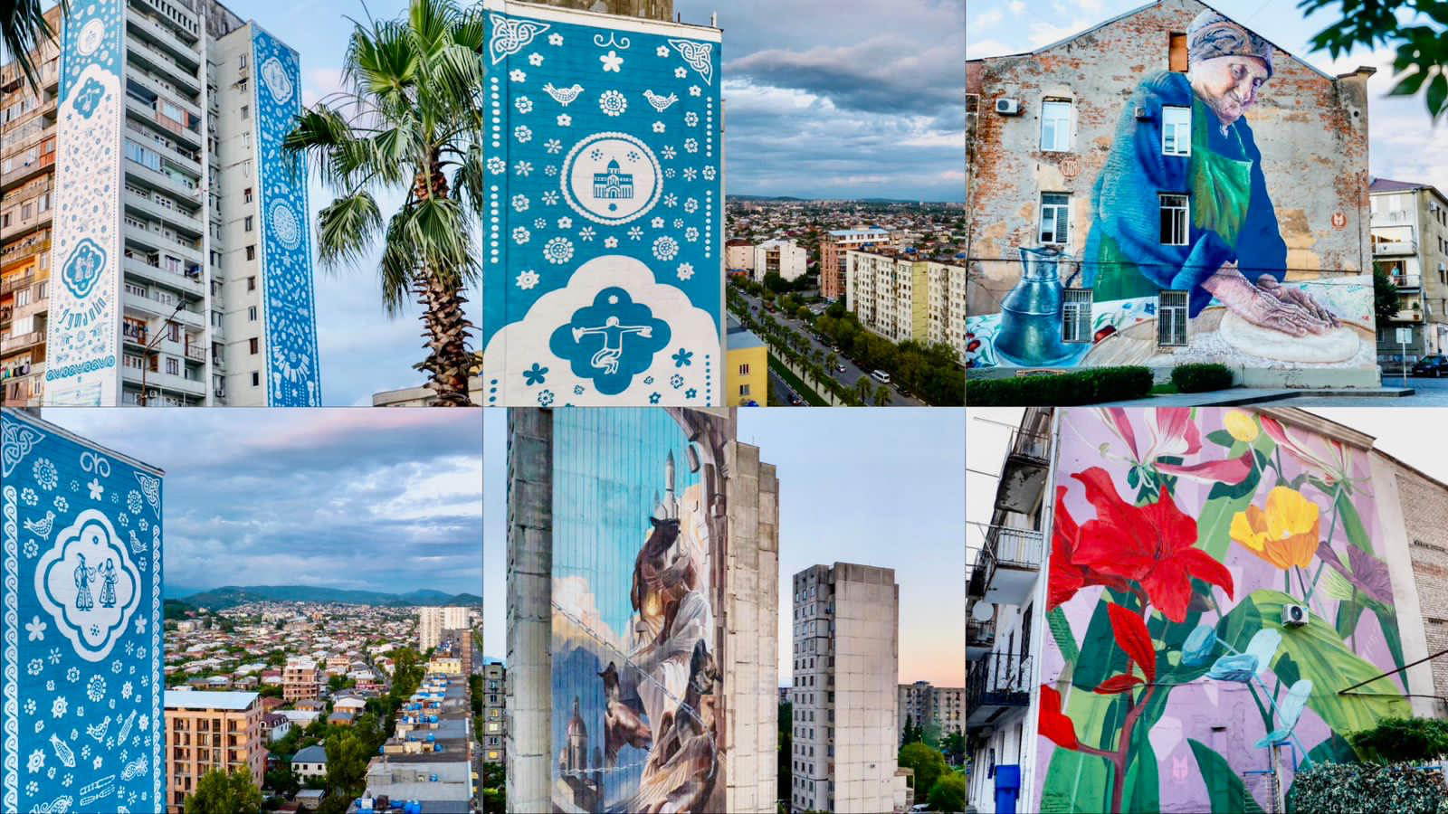 ქუთაისის მერია -  Mural Fest-ის ფარგლებში, ქალაქის  რამდენიმე  შენობაზე  კედლები მოიხატა