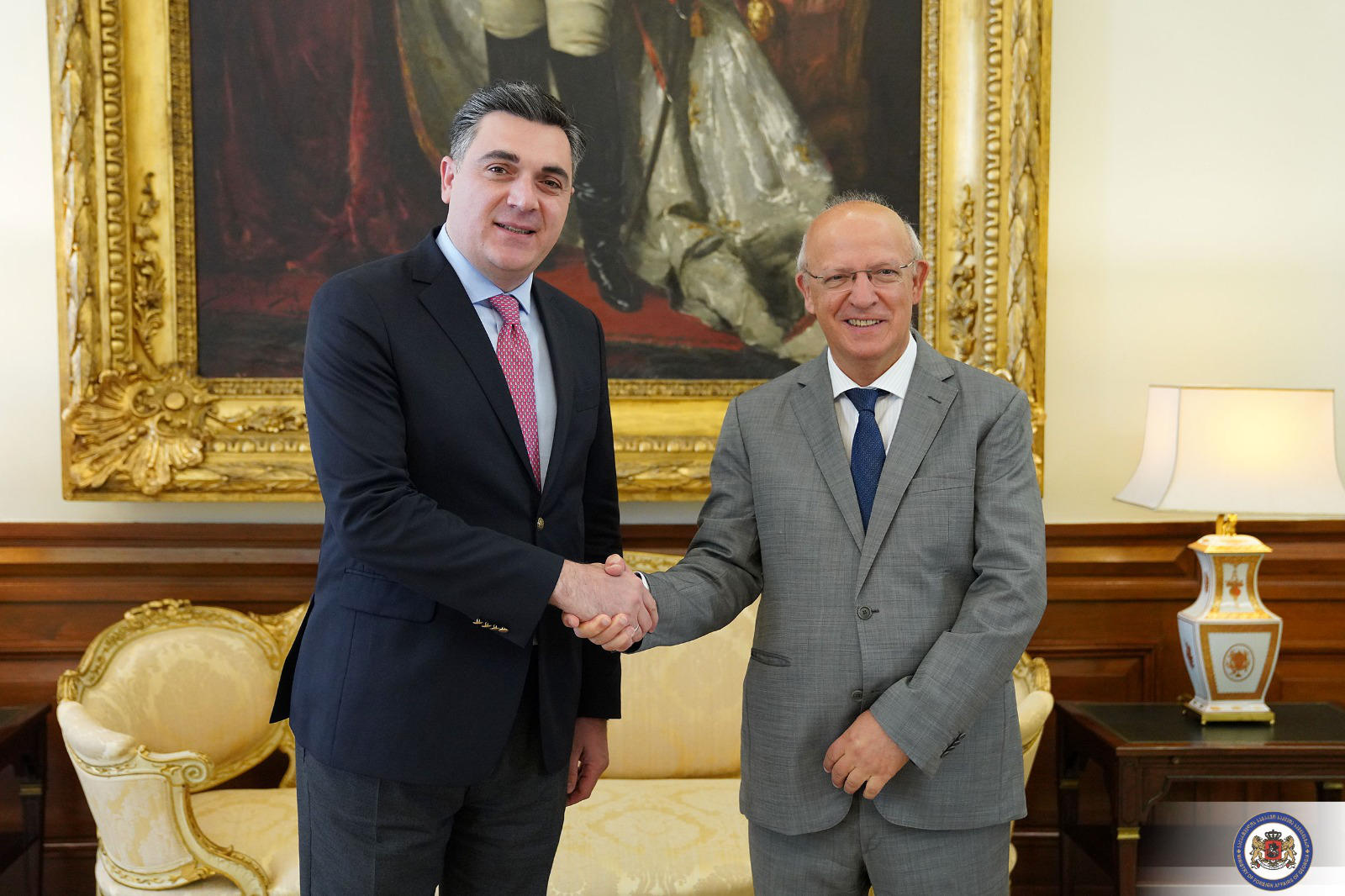 ილია დარჩიაშვილმა პორტუგალიის ეროვნულ ასამბლეის პრეზიდენტთან შეხვედრა გამართა