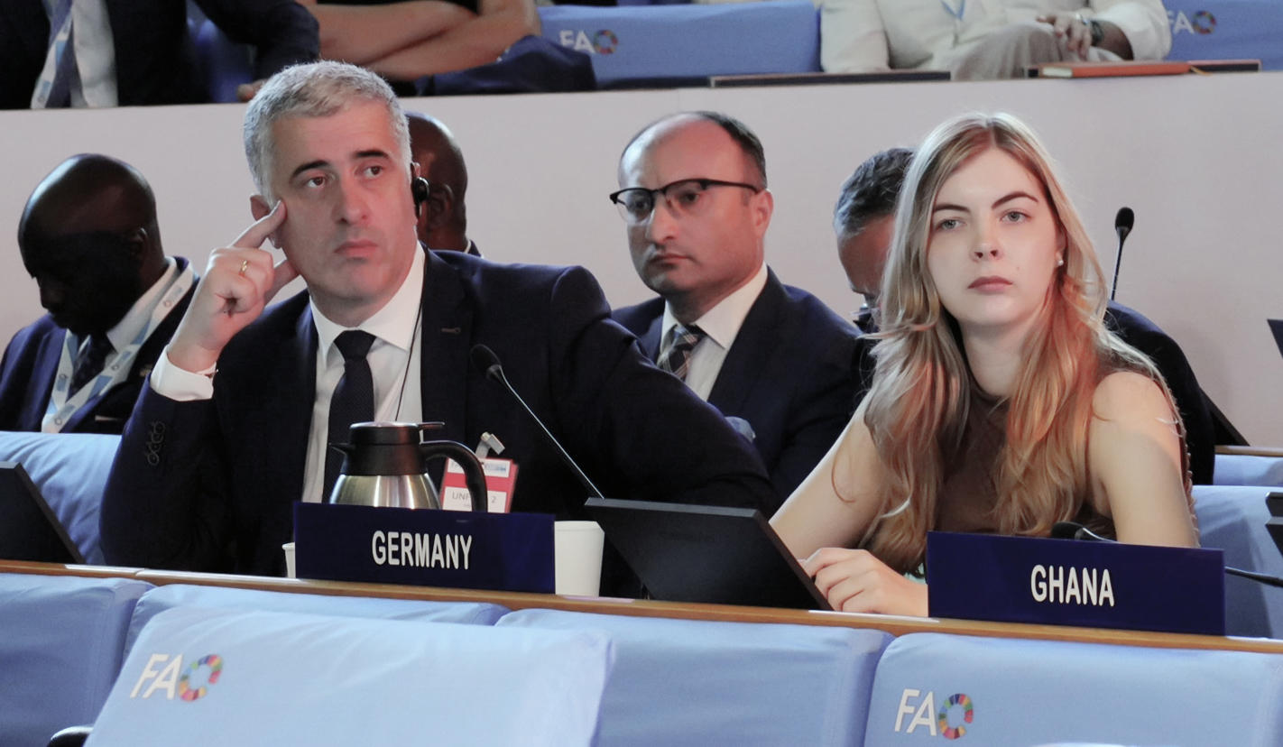 ოთარ შამუგიამ რომში გამართულ გაეროს სასურსათო სისტემების სამიტში მიიღო მონაწილეობა
