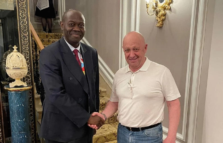 ევგენი პრიგოჟინი პეტერბურგში მიმდინარე, რუსეთ-აფრიკის სამიტზე გამოჩნდა