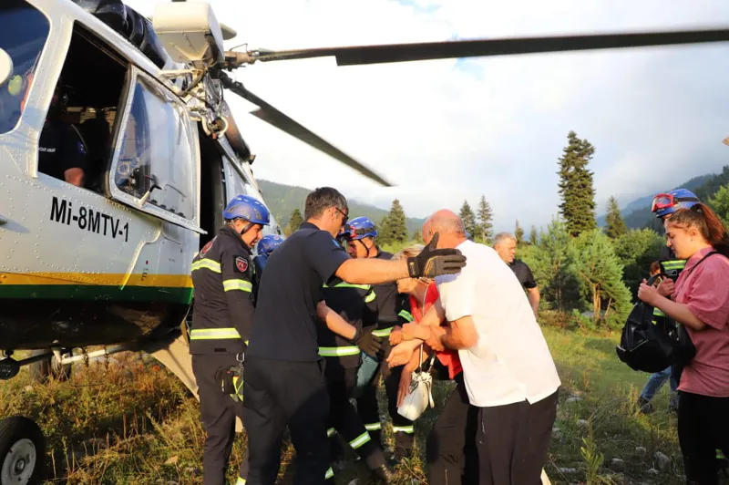 Landslide in Racha region: 2 people killed, 80 more citizens evacuated