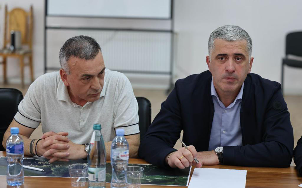 გარემოს დაცვისა და სოფლის მეურნეობის მინისტრი ონის მუნიციპალიტეტში, სტიქიის ზონაში იმყოფება
