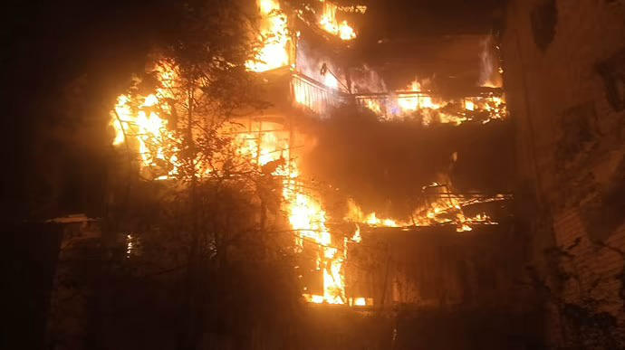 რუსების მიერ ხერსონის დაბომბვას მსხვერპლი მოჰყვა