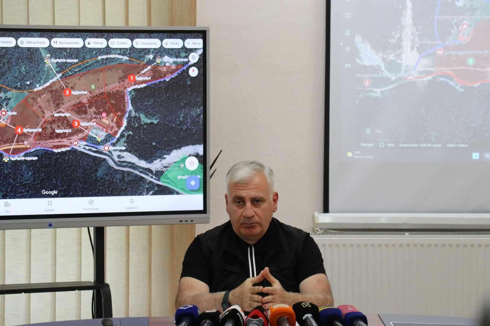 თემურ მღებრიშვილი - პრემიერისა და შს მინისტრის დავალებით, სამძებრო სამუშაოები იმ დრომდე გაგრძელდება, ვიდრე იარსებებს თუნდაც მცირეოდენი შანსი იმის, რომ გარდაცვლილი იყოს ნანახი, ან თუნდაც რაიმეს სახის ფრაგმენტი