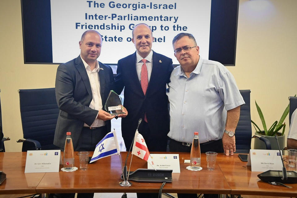საქართველოს საპარლამენტო დელეგაცია ისრაელის საპორტო ქალაქ აშდოდს ესტუმრა
