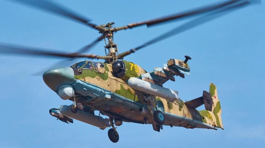 ზაპოროჟიეში უკრაინის შეიარაღებულმა ძალებმა 16 მლნ დოლარის ღირებულების ვერტმფრენი Ка-52 ჩამოაგდეს