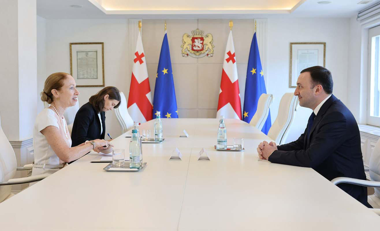 პრემიერ-მინისტრმა კელი დეგნანთან გამოსამშვიდობებელი შეხვედრა გამართა