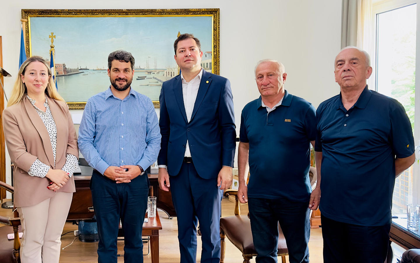 აფხაზეთის მთავრობის წარმომადგენლები ხანიას მუნიციპალიტეტის მერს შეხვდნენ