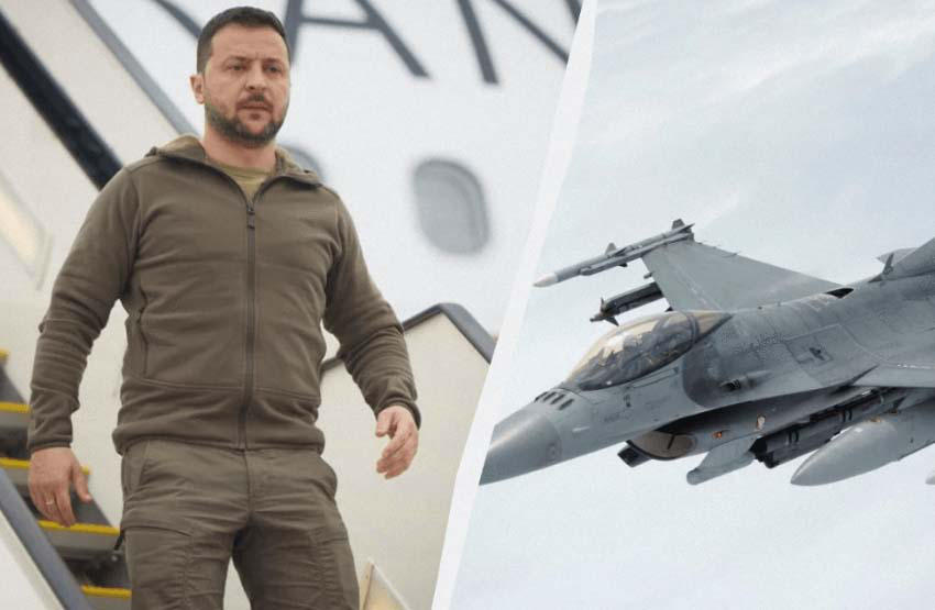 ვოლოდიმირ ზელენსკი ნიდერლანდებში ჩავიდა