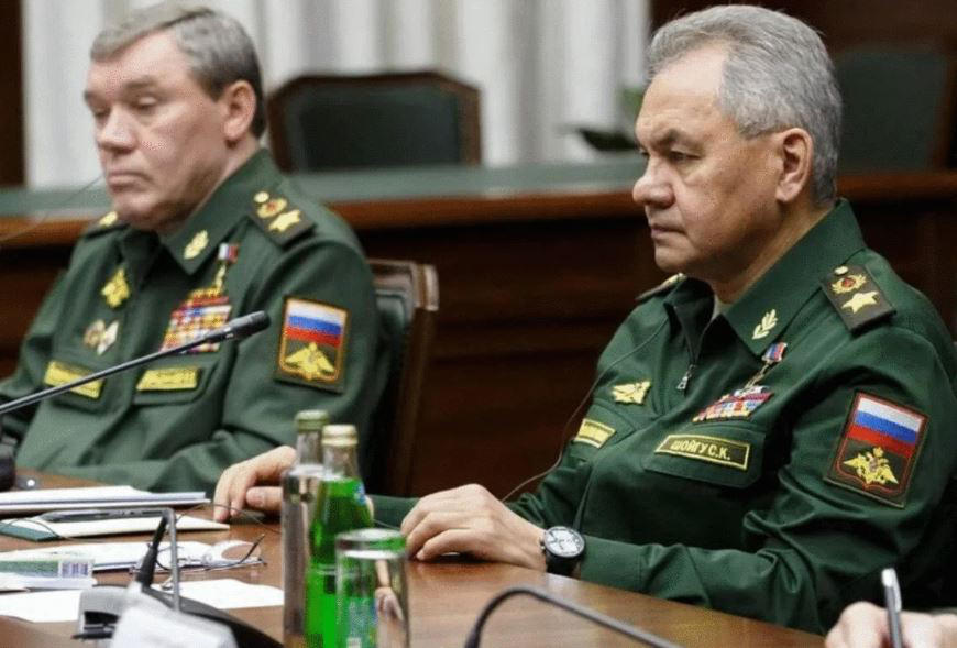 უკრაინის დაზვერვის ინფორმაციით, რუსეთის უსაფრთხოების სამსახური სერგეი შოიგუსა და ვალერი გერასიმოვის თანამდებობებიდან გადაყენებას ცდილობს