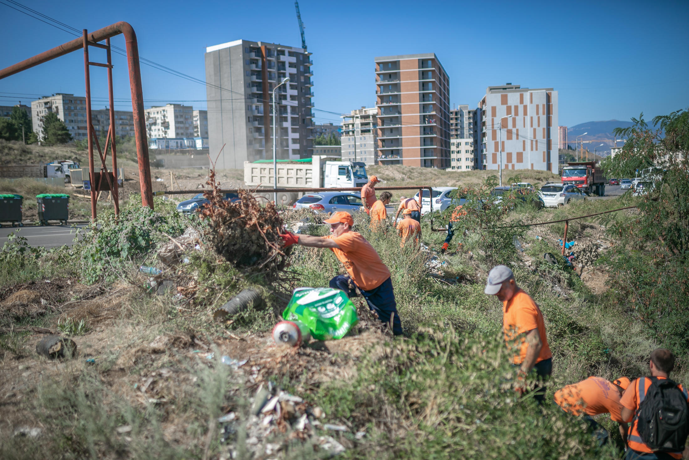 თბილისის მერია - გლდანის რაიონში სამი ლოკაცია დასუფთავდა, სადაც უკანონოდ იყო განთავსებული სამშენებლო ნარჩენი