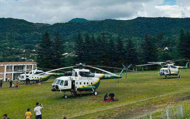 საირმის ტყეში ხანძარი იყო