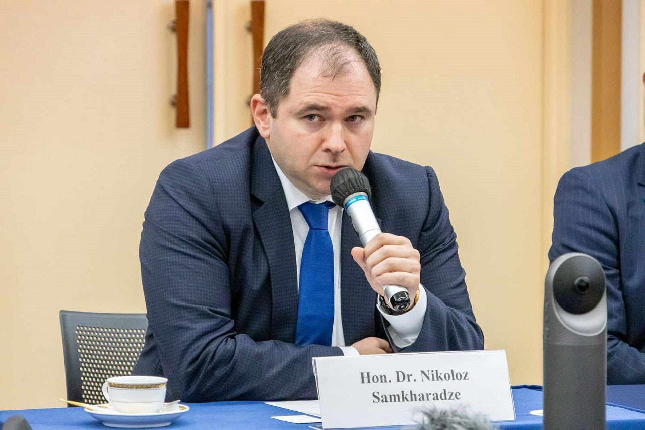 ნიკოლოზ სამხარაძემ შავი ზღვის უსაფრთხოების საკითხებზე ტოკიოს გეო-ეკონომიკის ინსტიტუტში სემინარი ჩაატარა