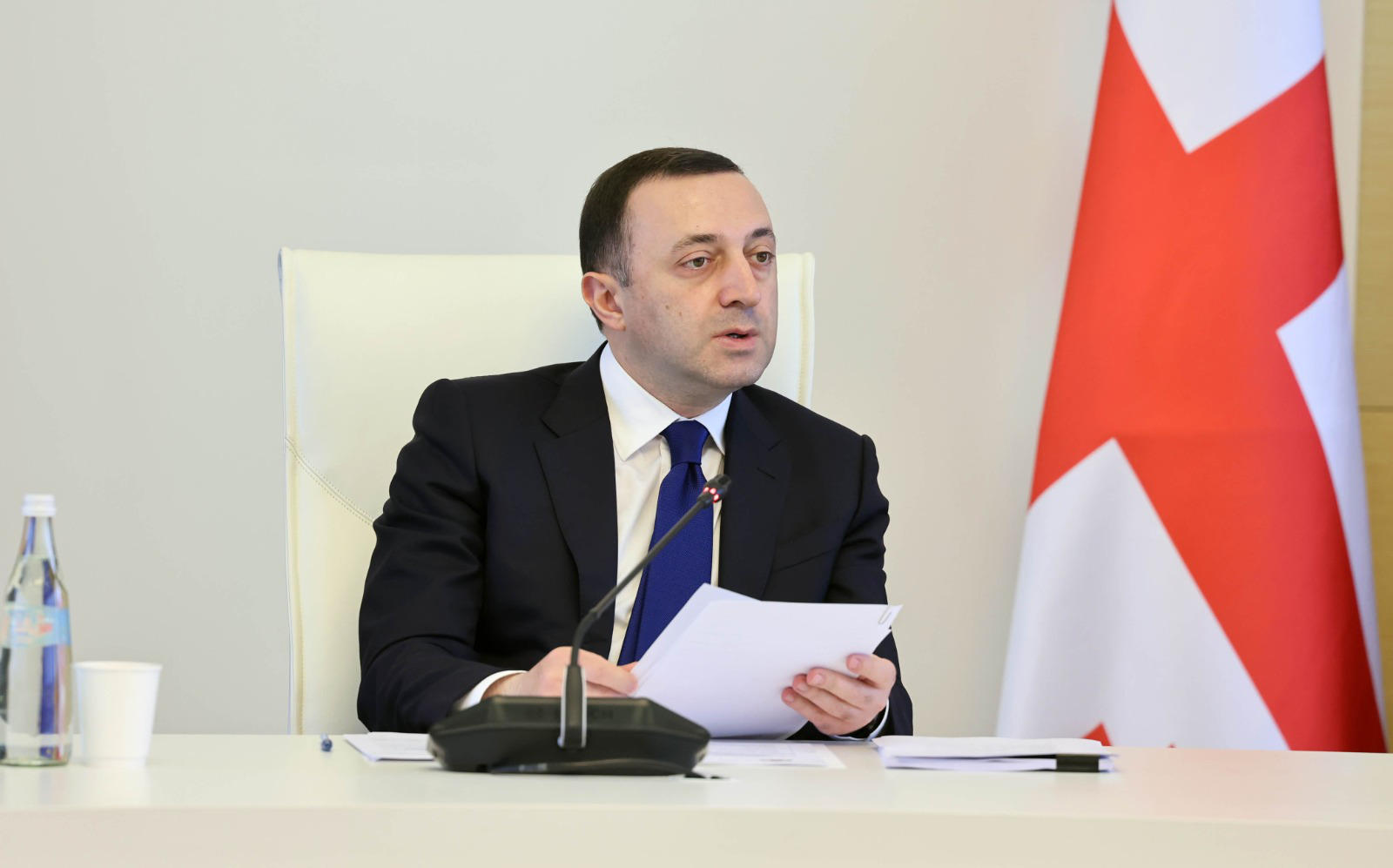 პრემიერი - მესამე წელია ეკონომიკის ზრდის მაღალ ტემპს ვაგრძელებთ - 8 თვეში ეკონომიკის ზრდა 7%-ს შეადგენს, რაც ყველა გარემოებისა და მსოფლიოში მიმდინარე ფაქტორების გათვალისწინებით, მნიშვნელოვანი პროგრესია
