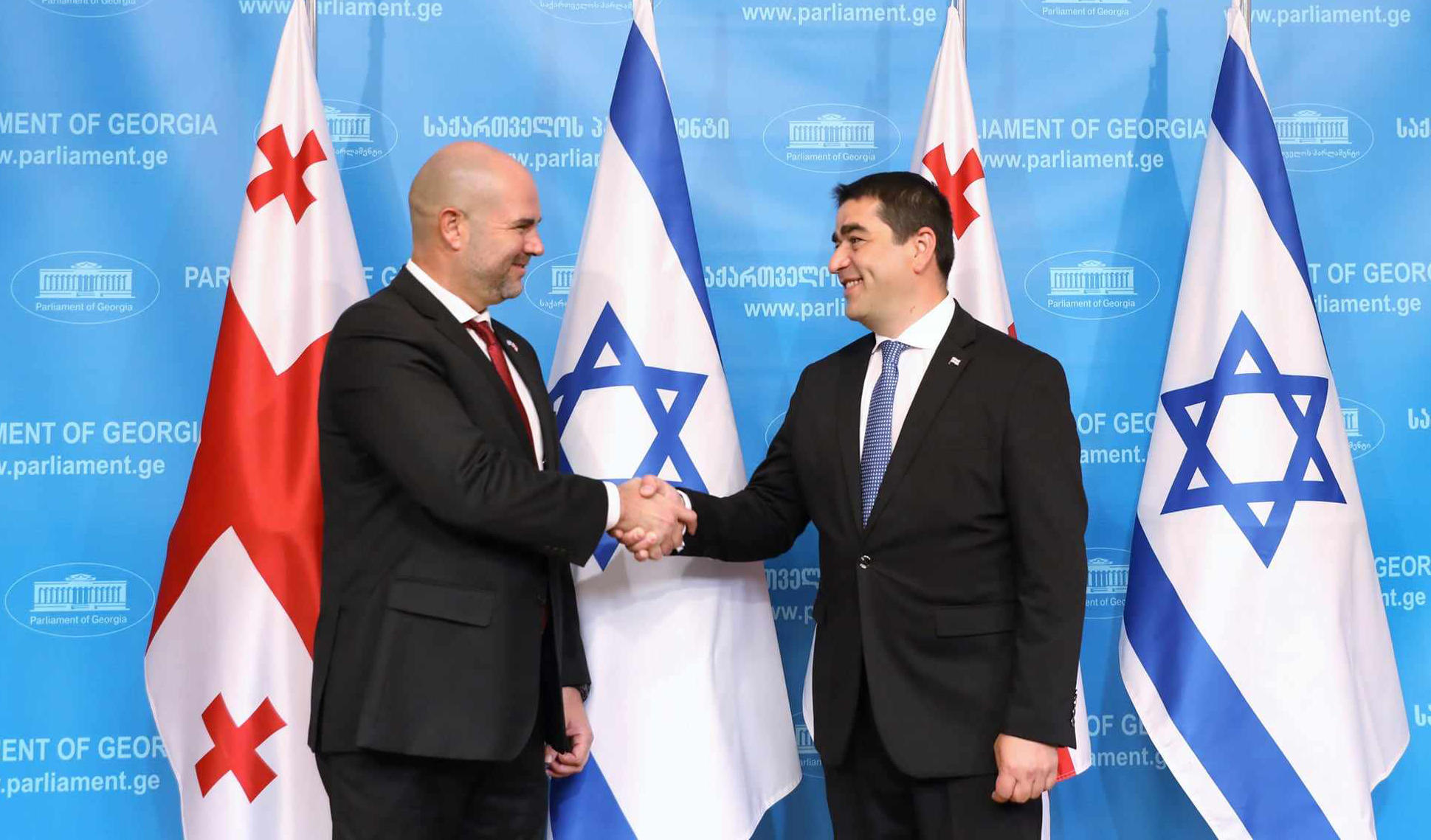 შალვა პაპუაშვილი - ქართველ და ებრაელ ხალხს 26-საუკუნოვანი მეგობრობა აკავშირებთ და სწორედ ეს მტკიცე კავშირები ქმნის მყარ საფუძველს ნაყოფიერი თანამშრომლობის განვითარებისთვის