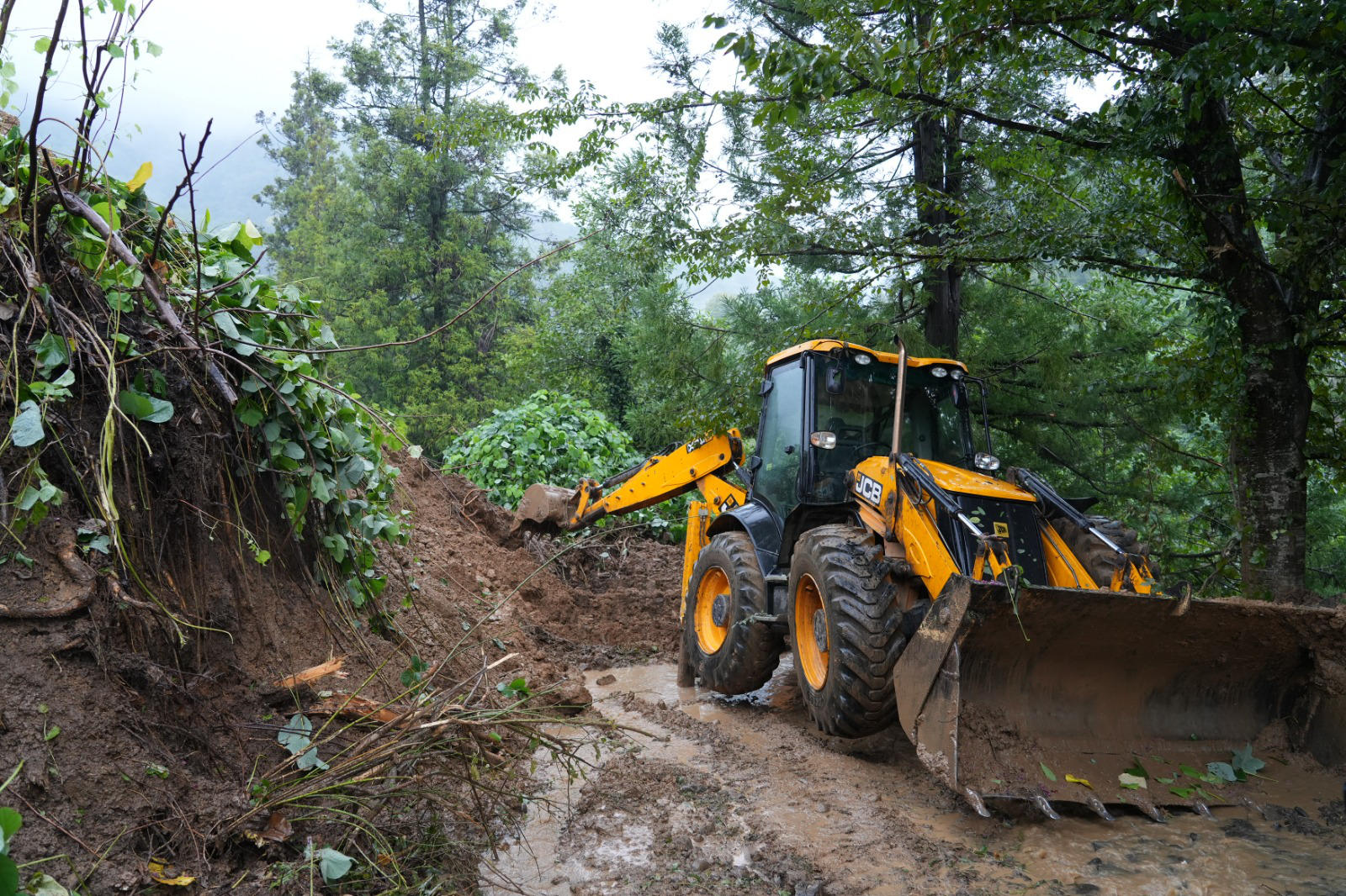 ლანჩხუთის მერი - ლანჩხუთში ერთ ბავშვს ვეძებთ, რომელიც სახლში იყო, სახლი კი სტიქიის შემდეგ მიწაში დაიმარხა, ტექნიკაც ვერ მუშაობს, ძალიან დიდი ლაფია და ტალახია - გზები კატასტროფულ მდგომარეობაშია, ხიდები ფაქტობრივად მოწყვეტილია, ზღვა მდინარეს აღარ იღებს