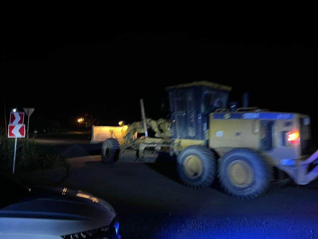 საჯავახო-ჩოხატაური-ოზურგეთი-ქობულეთის გზის 32-ე კმ-ზე დროებითი ხიდის მოსაწყობად სამუშაოები დაიწყო