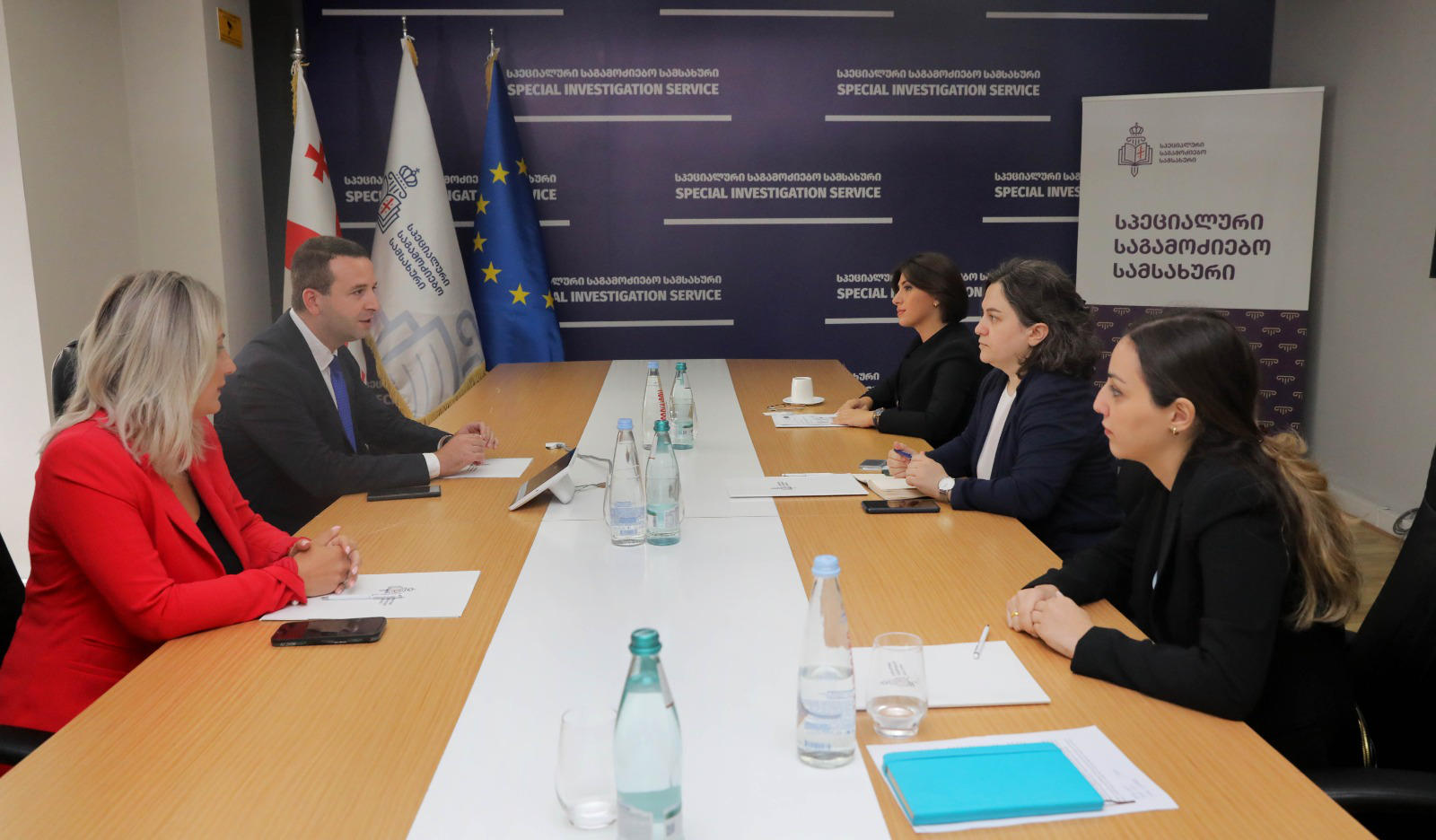 კოკა კაციტაძე საია-ს თავმჯდომარეს ნონა ქურდოვანიძეს შეხვდა