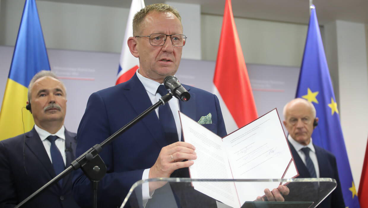 პოლონეთში აცხადებენ, რომ მარცვლეულზე დაწესებული ემბარგოს გამო უკრაინა ევროკავშირში გაწევრიანებას ვერ შეძლებს