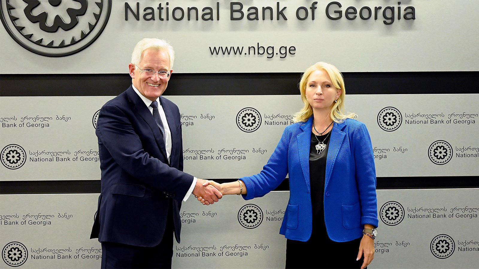 ნათია თურნავა „საქართველოს ბანკის“ სამეთვალყურეო საბჭოს თავმჯდომარეს შეხვდა