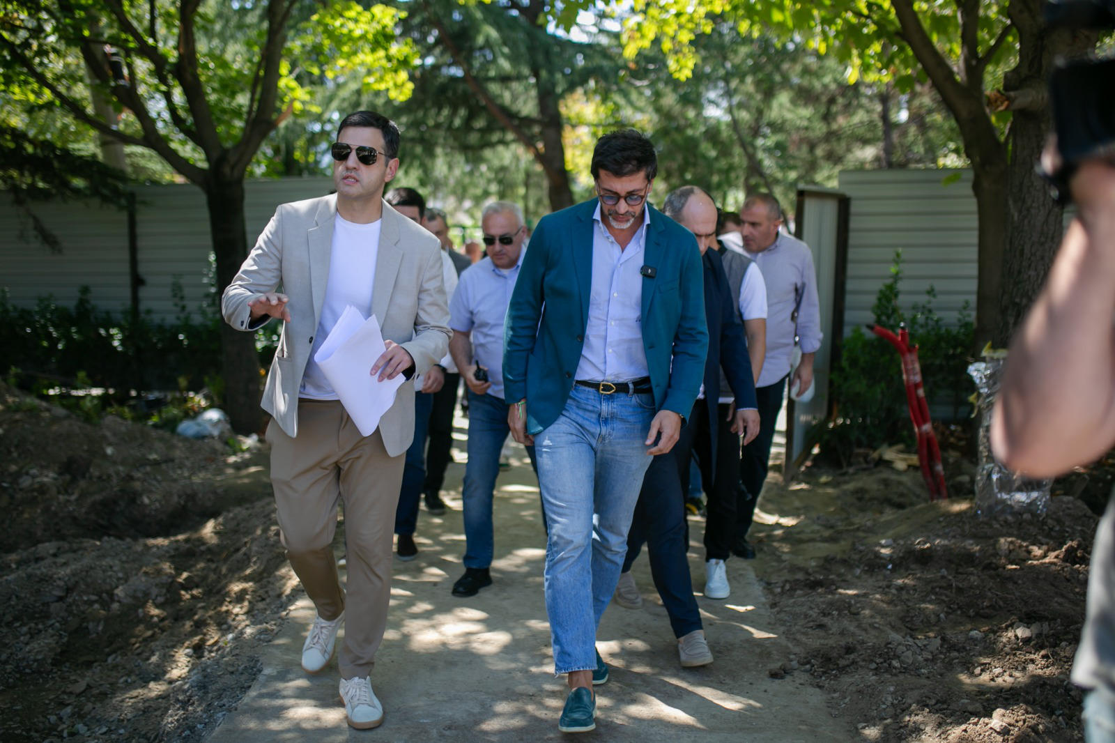 ვაზისუბნის დასახლებაში კიდევ ერთი სკვერის რეაბილიტაცია მიმდინარეობს