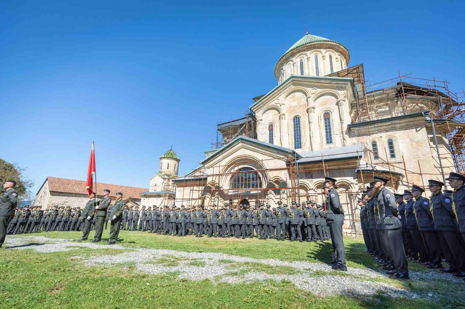 კადეტთა სამხედრო ლიცეუმში სასწავლო პროცესი განახლდა