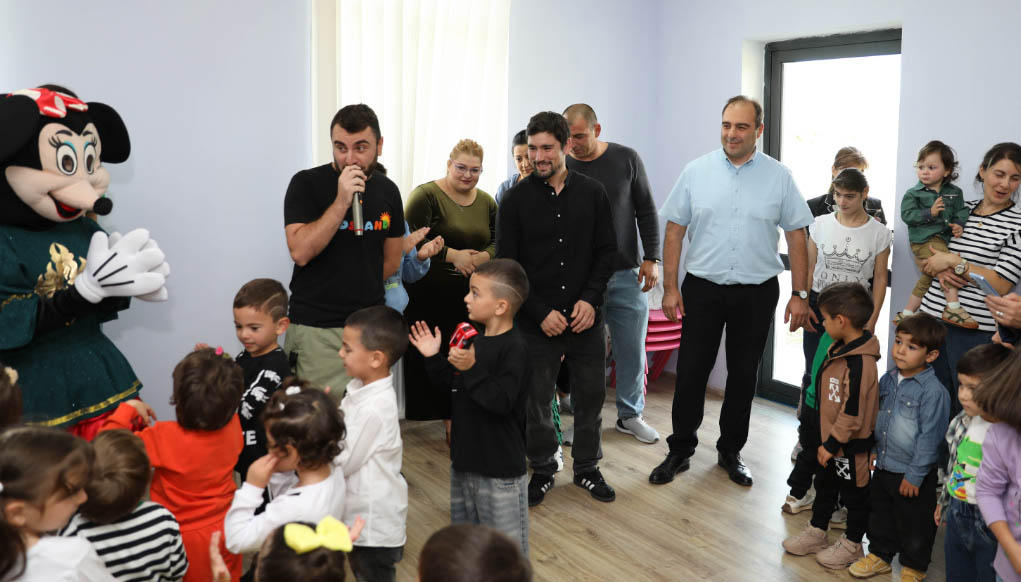 გორის მუნიციპალიტეტში რეაბილიტირებული საბავშვო ბაღი გაიხსნა